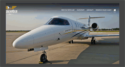 Desktop Screenshot of executiveaircraftcharter.com